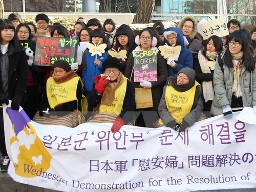 Japan and Republic of Korea make no progress in talks on “comfort women” issue - ảnh 1